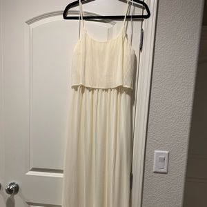 LC Lauren Conrad light yellow maxi